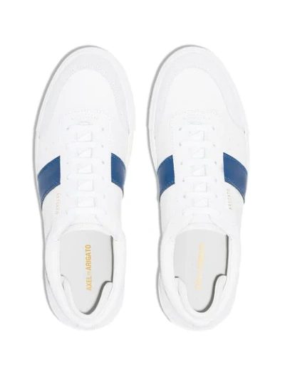 Shop Axel Arigato Dunk Low-top Sneakers In White