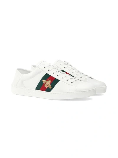 Shop Gucci Ace Sneaker In 9067 White