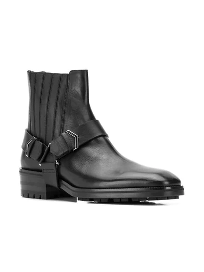 Shop Jimmy Choo Lokk Vacchetta Boots In Black