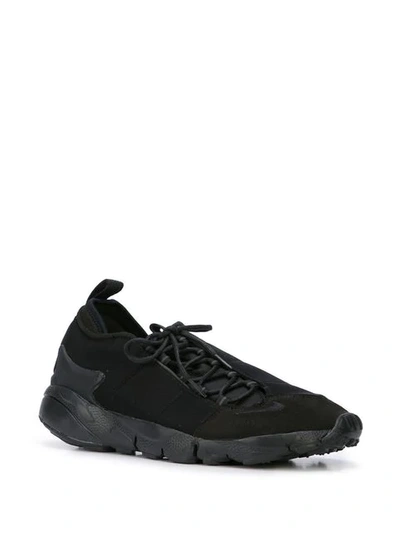 Shop Comme Des Garçons Lace-up Sneakers In Black