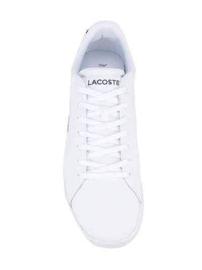 Shop Lacoste Lace Up Sneakers In White