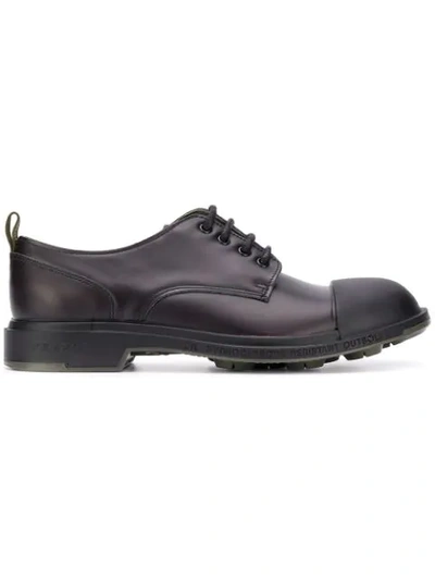 PEZZOL 1951 DERBY SHOES - 棕色