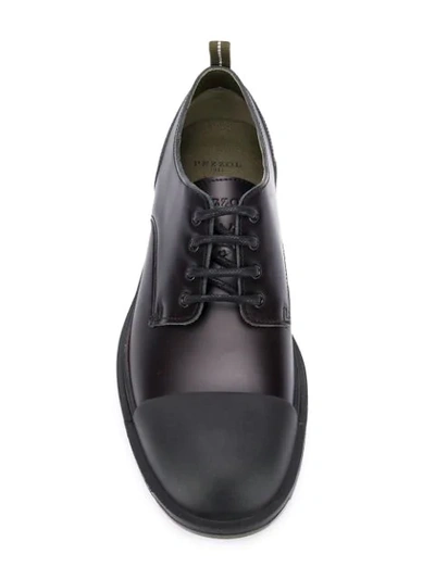 PEZZOL 1951 DERBY SHOES - 棕色