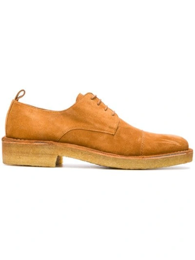 Shop Ami Alexandre Mattiussi Derbies In Brown