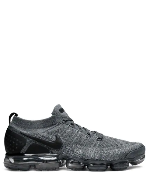 nike vapormax flyknit 2 grey black