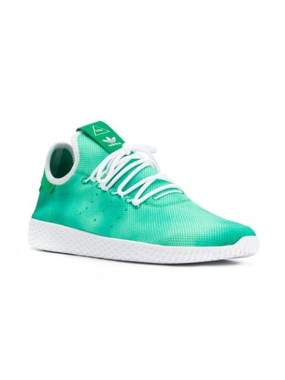 Shop Adidas Originals By Pharrell Williams X Pharrell Williams Hu Nmd Sneakers In Green
