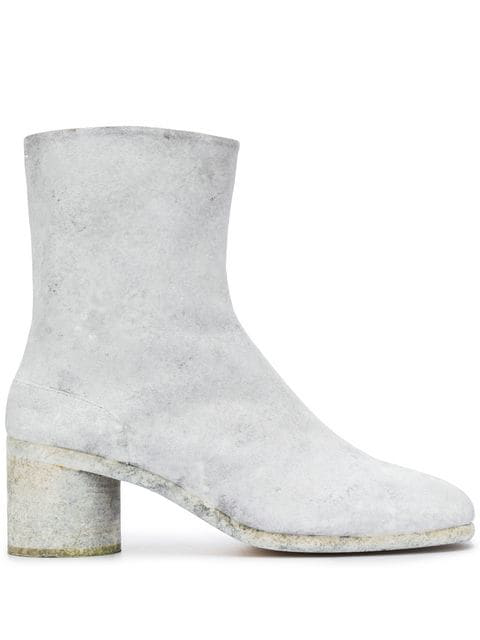 maison margiela painted boots