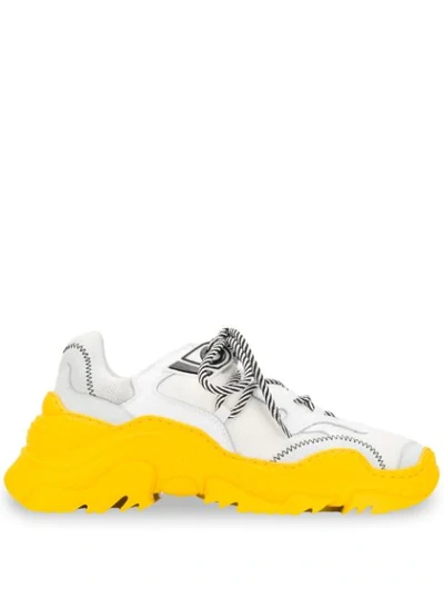 Shop N°21 Billy Chunky Sneakers In White