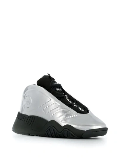 Shop Adidas Originals By Alexander Wang Aw Futureshell Sneakers In Silver