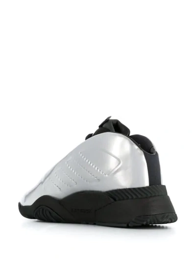 Shop Adidas Originals By Alexander Wang Aw Futureshell Sneakers In Silver