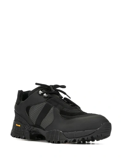 Shop Alyx Panelled Lace-up Sneakers In Black