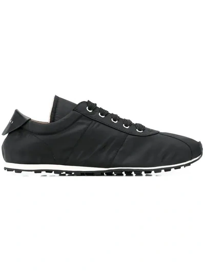 Shop Marni Low-top Sneakers In Black