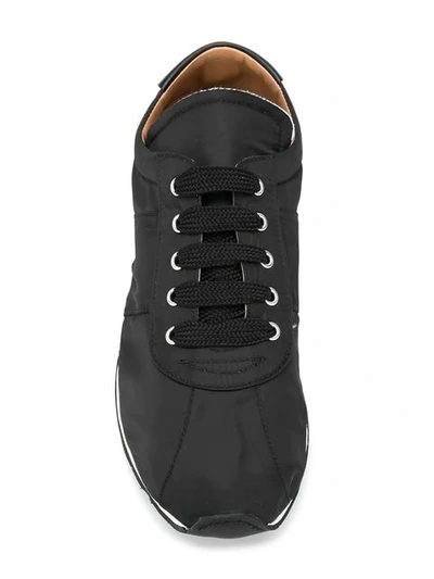 Shop Marni Low-top Sneakers In Black