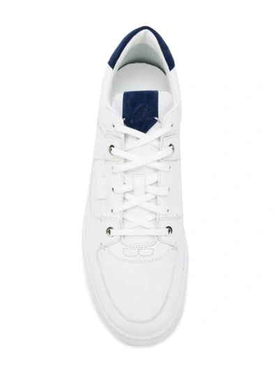 Shop Brioni Low-top Sneakers In White