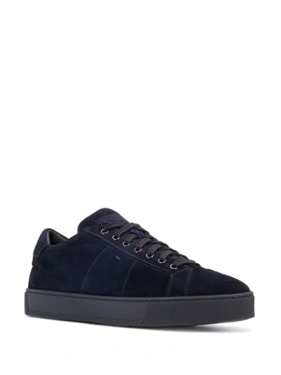 Shop Santoni Low In Blue