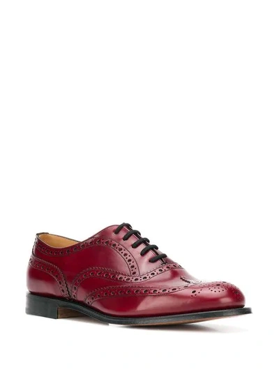 Shop Church's Oxford Shoes In Red
