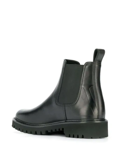 Shop Valentino Vlogo Beatle Boots In Black