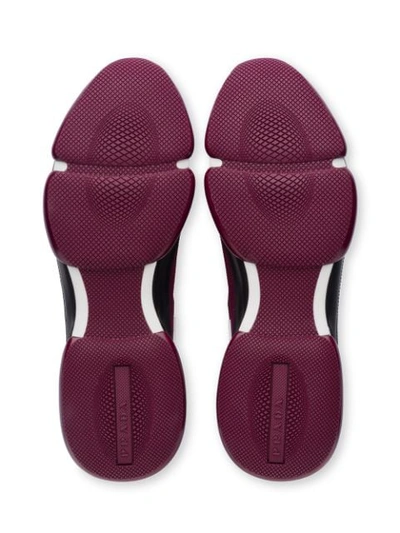 Shop Prada Cloudbust Sneakers - Purple
