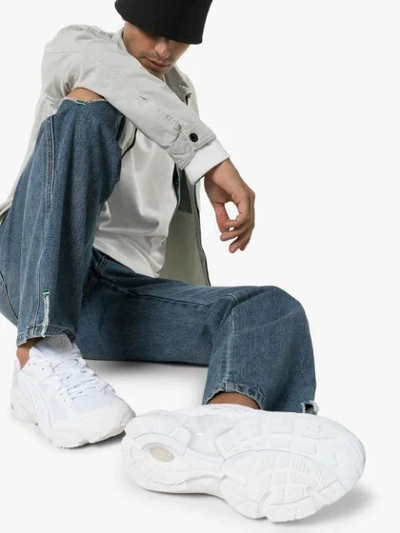 Shop Asics Low Top Gel-kayano 5 Sneakers In White