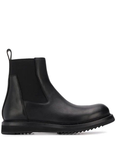 rick owens black boots