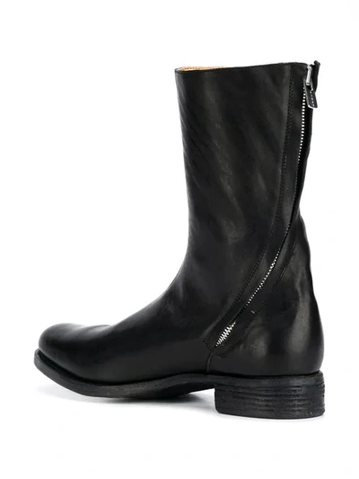 Shop A Diciannoveventitre Horse Boots In Black