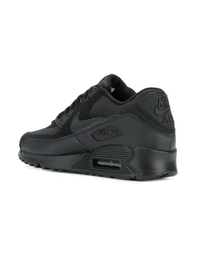Shop Nike Air Max 90 Sneakers In Black