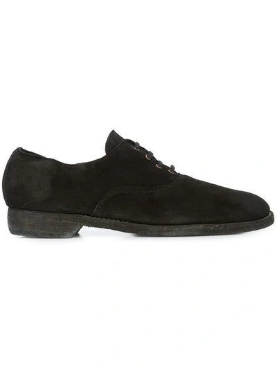 Shop Guidi Oxford Shoes In Black