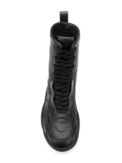 Shop Rombaut Boccaccio Lace-up Boots In Black