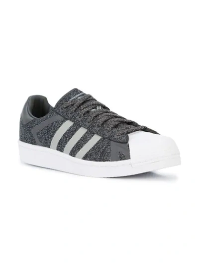 Shop Adidas Originals Mountaineering X Adidas Superstar Sneakers In Grey