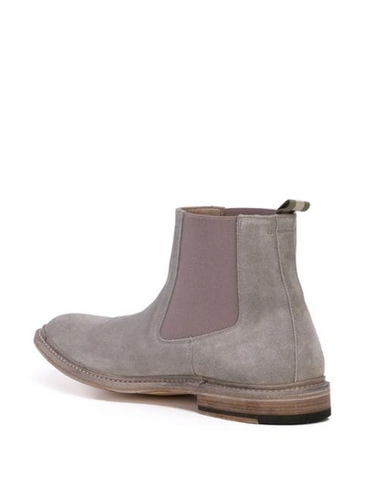 Shop Officine Creative Durham Ankle Boots In Grey