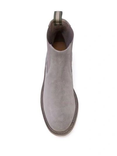 Shop Officine Creative Durham Ankle Boots In Grey