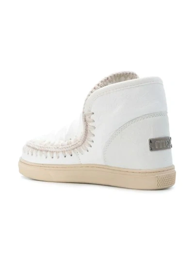 Shop Mou Eskimo Boots In White