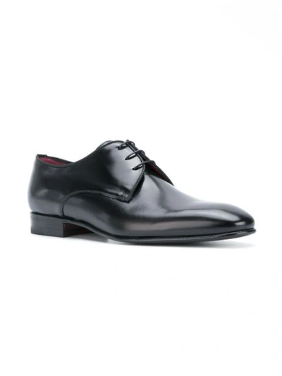 Shop Corneliani Derby Shoes - Black