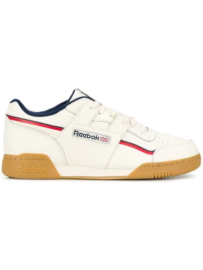 Reebok Multicolor Leather Workout Trainers In White | ModeSens