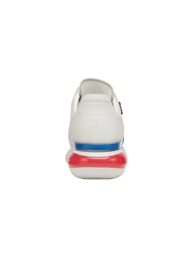 Shop Fendi Mania Low-top Sneakers In White