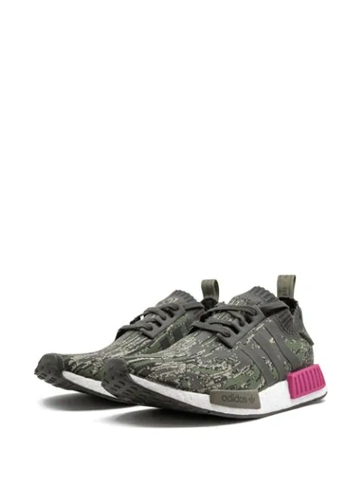 Shop Adidas Originals Nmd_r1 Pk Sneakers In Green