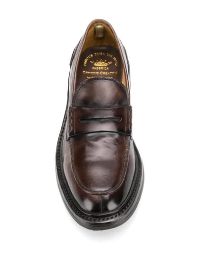 Shop Officine Creative Oxford Shoes In Brown