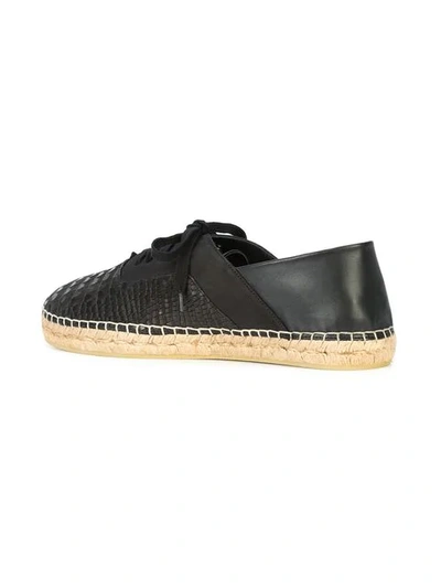 Shop Jimmy Choo Luke Espadrilles In Black