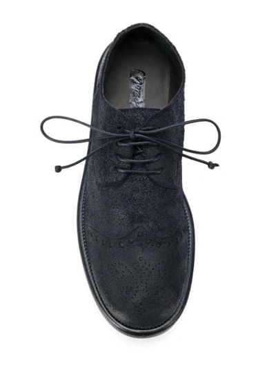 Shop Marsèll Gru Brogues In Blue