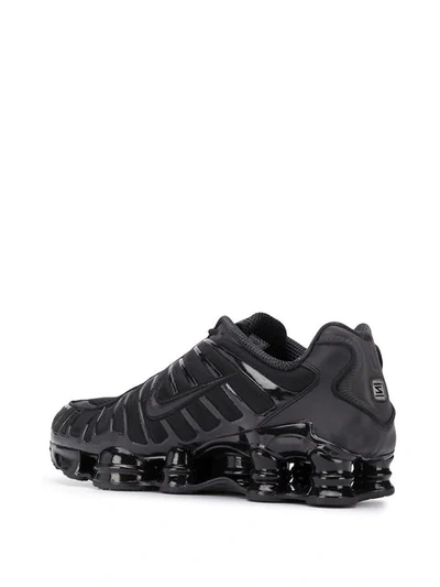 Shop Nike Shox Tl Sneakers In Black