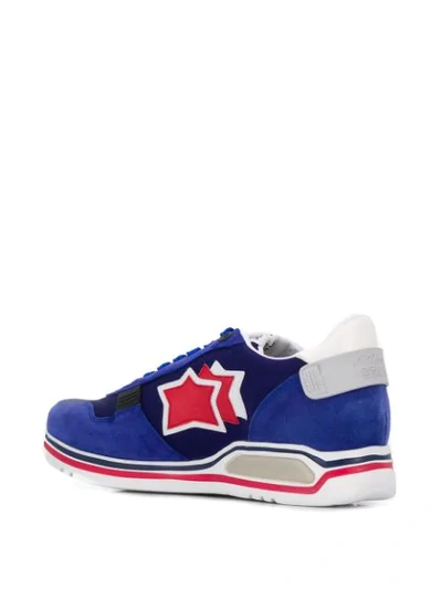 Shop Atlantic Stars Antares Sneakers In Blue