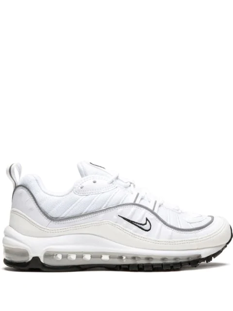 Air Max 98 Sneakers In White Nike Air Max 98 Sneakers WhiteWhiteWhite