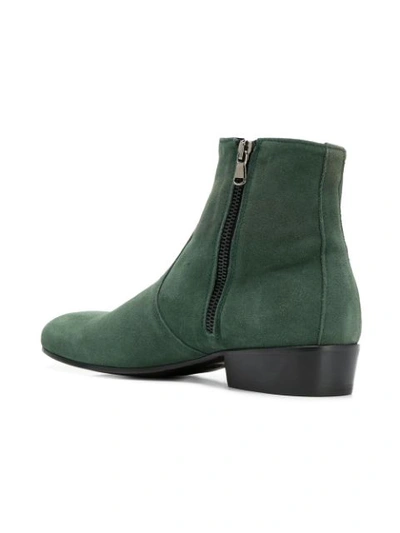 Shop Leqarant Suede Ankle Boots - Green