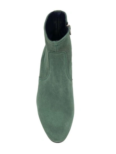 Shop Leqarant Suede Ankle Boots - Green