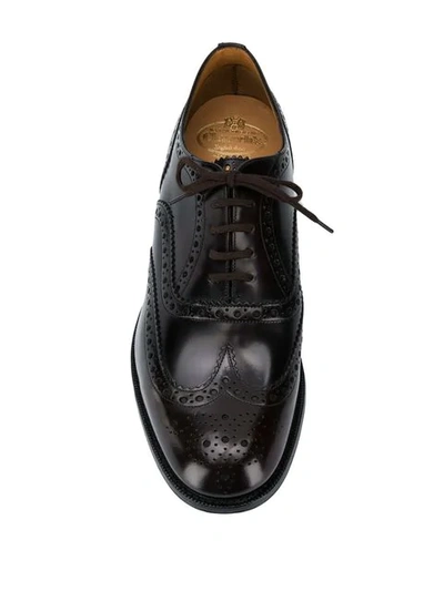 Shop Church's Burwood Oxford Shoes In Brown