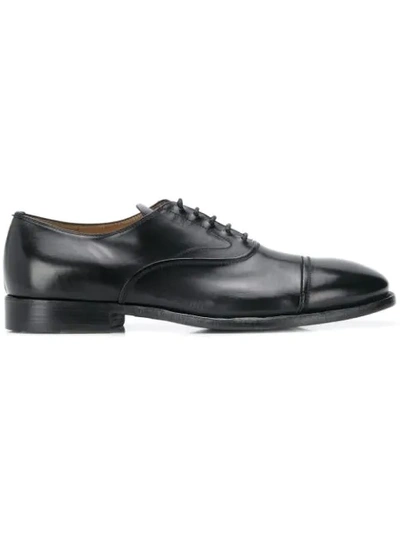 SILVANO SASSETTI CLASSIC OXFORD SHOES - 黑色