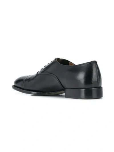 Shop Silvano Sassetti Classic Oxford Shoes In Black