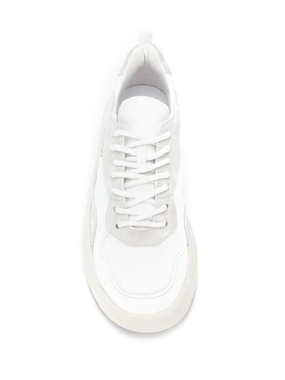 Shop Valentino Gumboy Sneakers In White