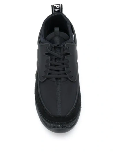 Shop Kenzo 'k-lastic' Sneakers In Black