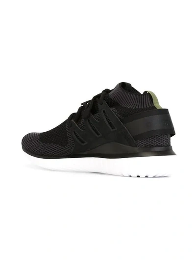Shop Adidas Originals Tubular Nova Primeknit Sneakers In Black